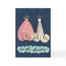Tarjeta de Boda lesbiana