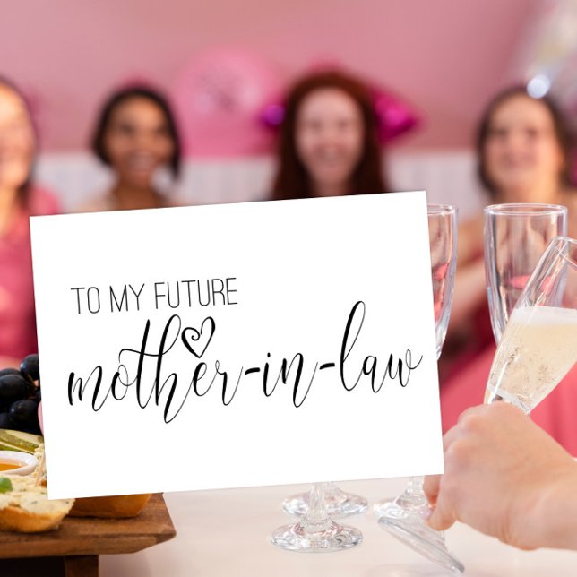 tarjeta de boda para la futura MADRE-en-la-ley (Subido por el creador)