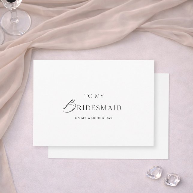 Tarjeta de boda para mi dama de honor (Subido por el creador)