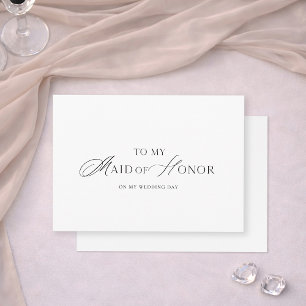 Tarjeta de boda para mi dama de honor