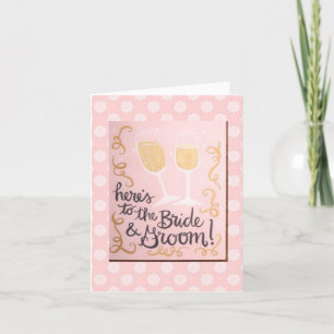 Tarjeta de Boda "WonMaravilloso Sindicato"