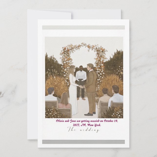 TARJETA DE BODAS (Anverso)