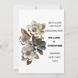 TARJETA DE BODAS CLÁSICA