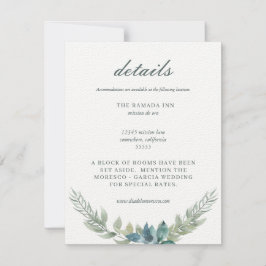 TARJETA DE BODAS INCLUIDA