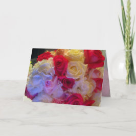 Tarjeta de boletos de Rosas