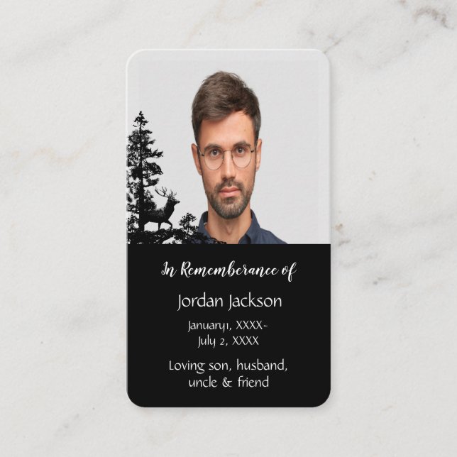 Tarjeta de bolsillo para memoria conmemorativa Est (Anverso)