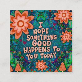 Tarjeta de bondad de cotización buena para hongos