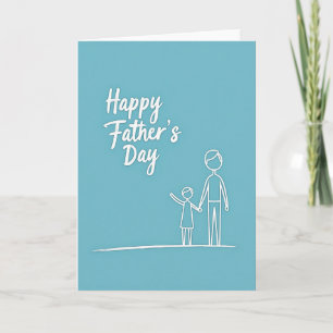 Tarjeta de bono del Día del Padre Azure