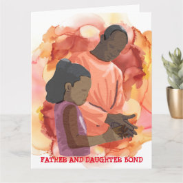 TARJETA DE BONOS DE PADRE Y HIJA