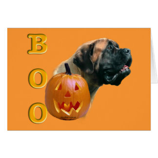 Tarjeta de Boo Apricot Mastiff