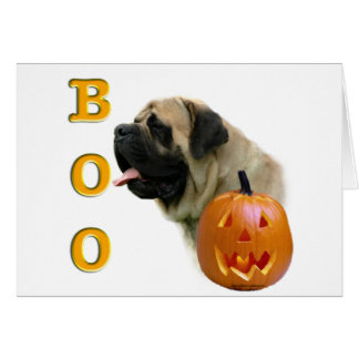 Tarjeta de Boo Fawn Mastiff