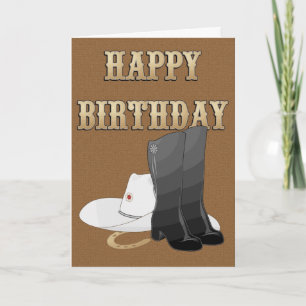 TARJETA DE BOots DE CUMPLEAÑOS