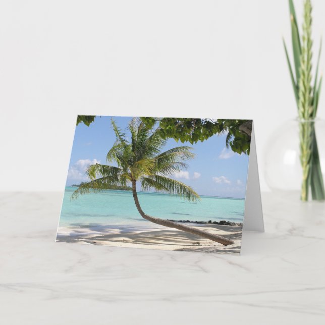 Tarjeta de Bora Bora (Anverso)