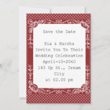 Tarjeta de Borgoña Hermosa