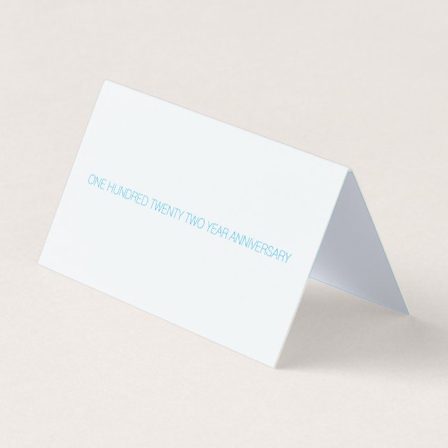 TARJETA DE BORRADOR DE VAR ANIVERSARIO (Anverso)