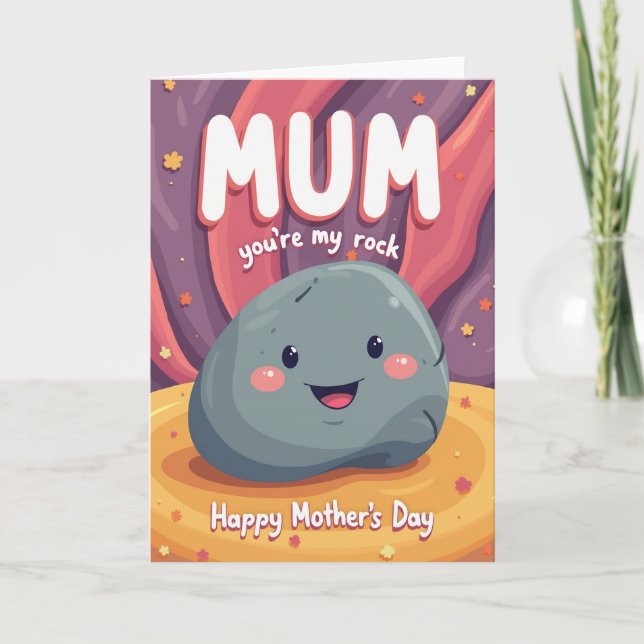 Tarjeta de Boulder del Día de la Madre Dulce (Anverso)
