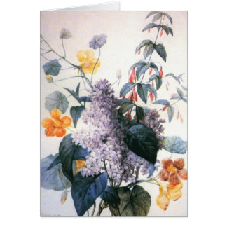 Tarjeta de Bouquet Redoute Lilac