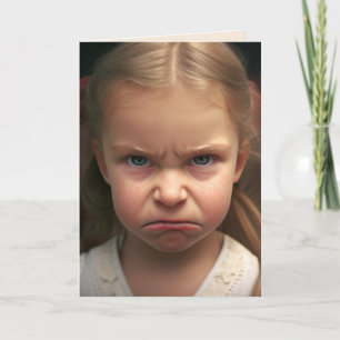 TARJETA DE BRAT FUNNY PARA SU CUMPLEAÑOS