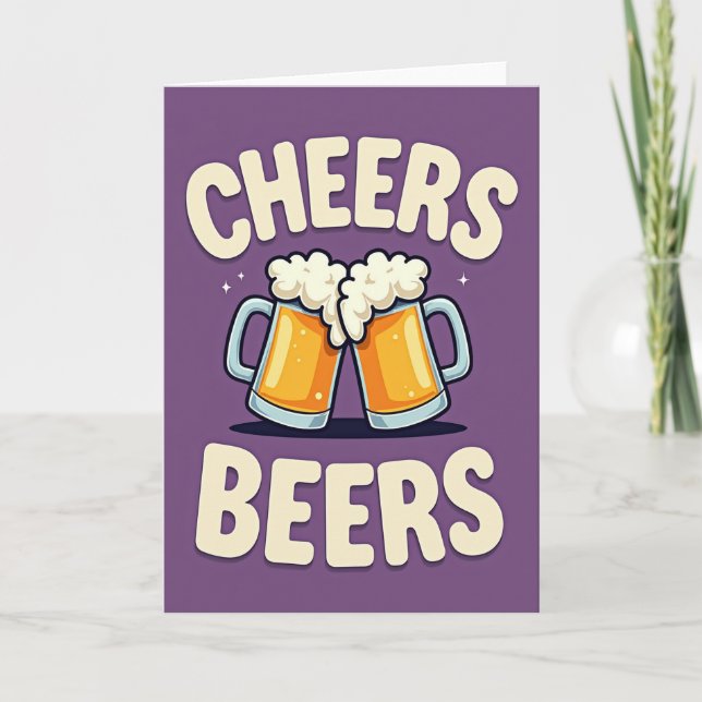 Tarjeta de brindis de cumpleaños (Anverso)