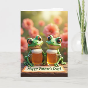 Tarjeta de brindis dulces para el Día del Padre