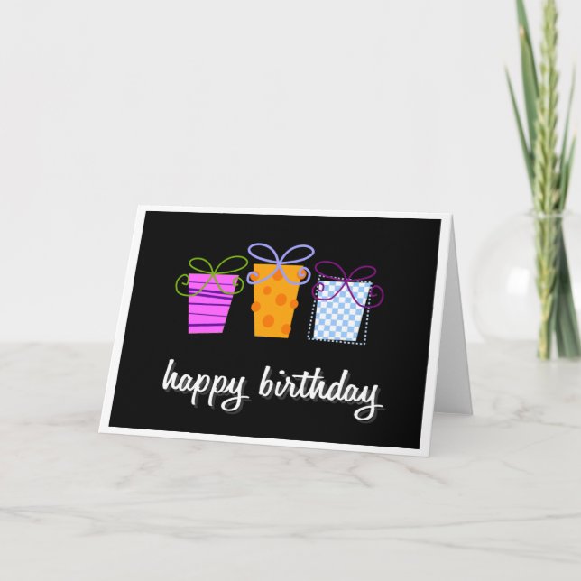 Tarjeta de Brithday (Anverso)