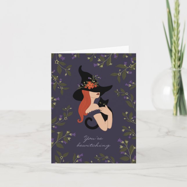 Tarjeta de Bruja de Bewiting (Anverso)