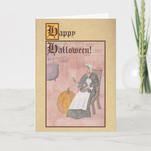 Tarjeta de bruja Salem