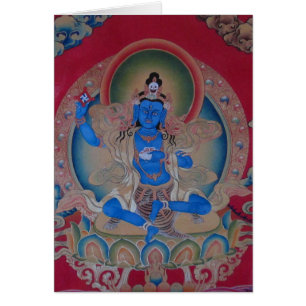 Tarjeta de Buda de la medicina