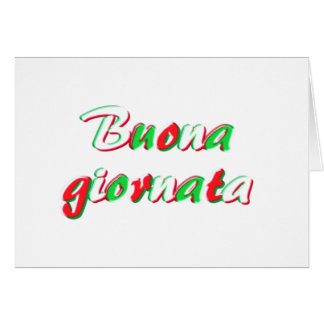 Tarjeta de buen día