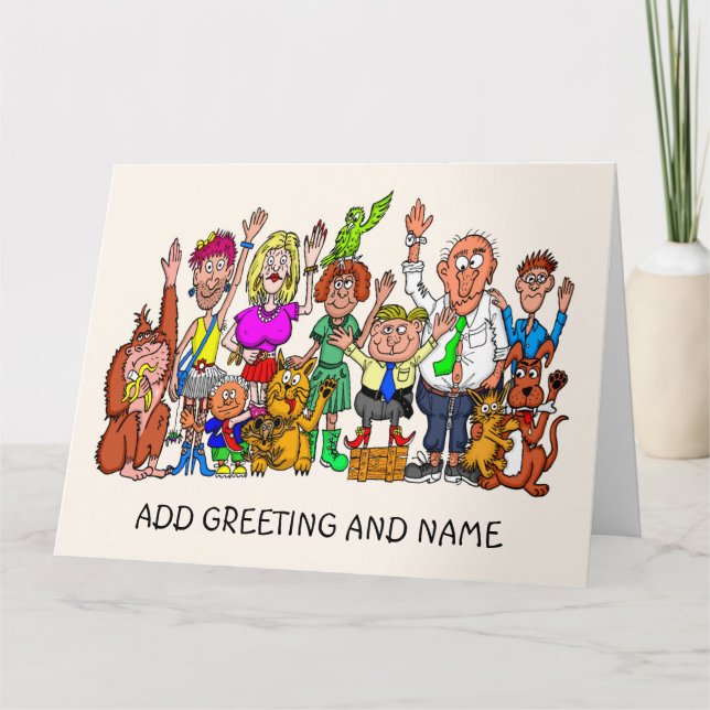 Tarjeta de buena suerte (Anverso)