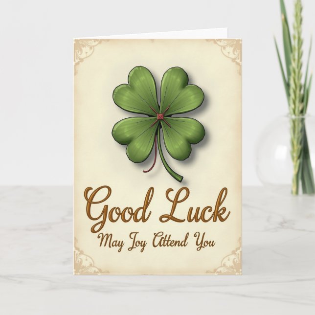 Tarjeta de Buena Suerte para Mi Alma Gemela Tarjet (Anverso)