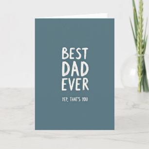 Tarjeta de buenos deseos para el mejor papá