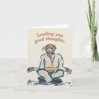 Tarjeta de "Buenos Pensamientos" de Quietud