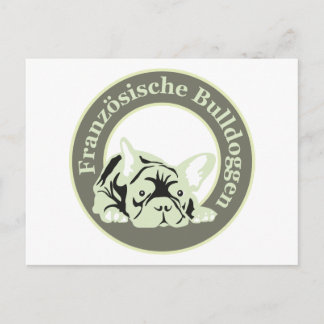Tarjeta de Bulldog Francés
