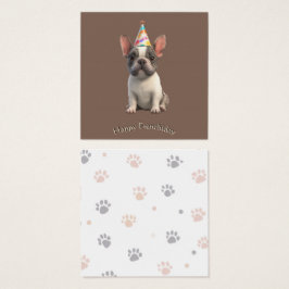 Tarjeta de Bulldog Francés