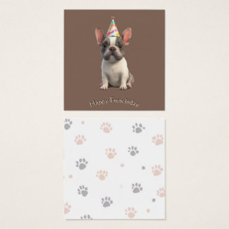 Tarjeta de Bulldog Francés