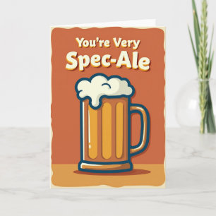 Tarjeta de burbujas del Día del Padre Cheers