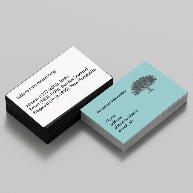 Tarjeta de bus - Investigación genealógica (Subido por el creador)
