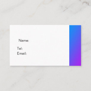 Tarjeta de bus púrpura básica