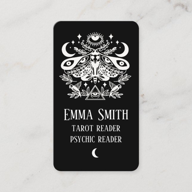 Tarjeta de buses Celestial Luna Moth (Anverso)