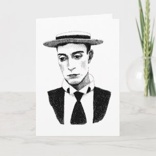 Tarjeta de Buster Keaton