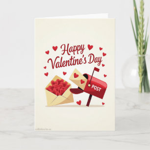Tarjeta de buzón para el día de San Valentín