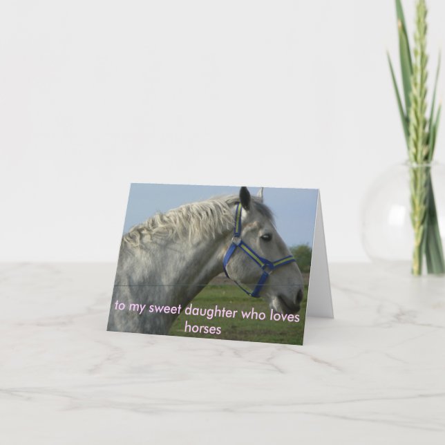 tarjeta de caballo (Anverso)