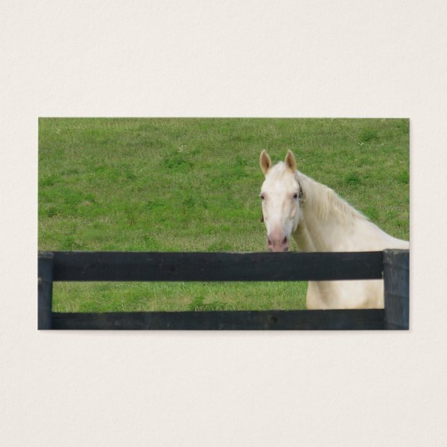 Tarjeta de caballos (Frente)