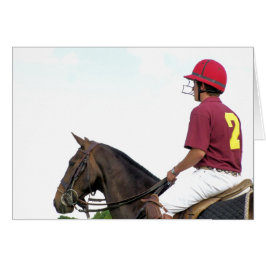 TARJETA DE CABALLOS DEPORTIVOS