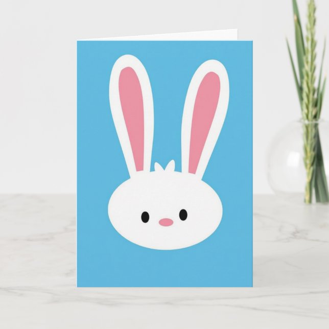 Tarjeta de Cabeza de Amigo de Primavera (Anverso)