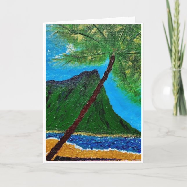 Tarjeta de cabeza de diamante<Blank Inside> (Anverso)