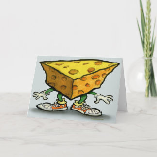 Tarjeta de cabeza de queso
