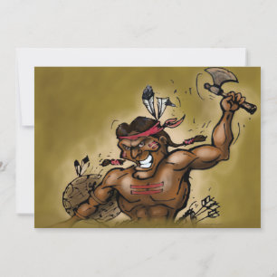 Tarjeta de cabeza india