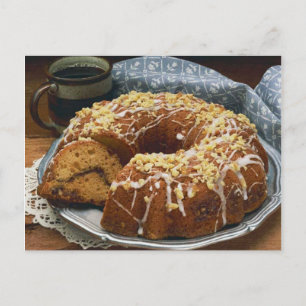 TARJETA DE CAFÉ DE POSTCARD BUNDT